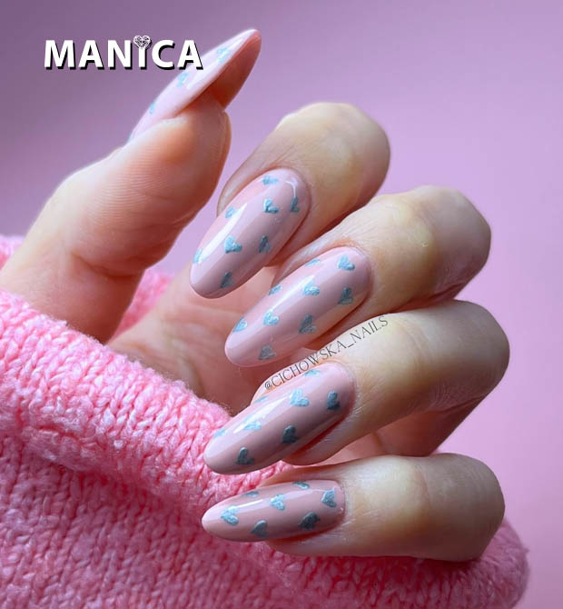 Czerwona stylizacja walentynkowa